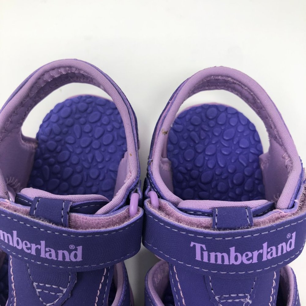 Timberland Girls Sport Sandals Size 13 Purple Shoes NEW! - Picture 5 of 8